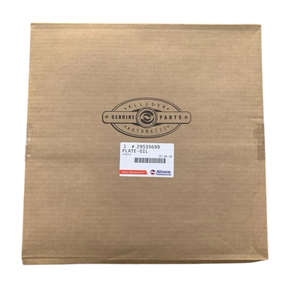 29535699 Allison Transmission Oil Plate - Truck To Trailer