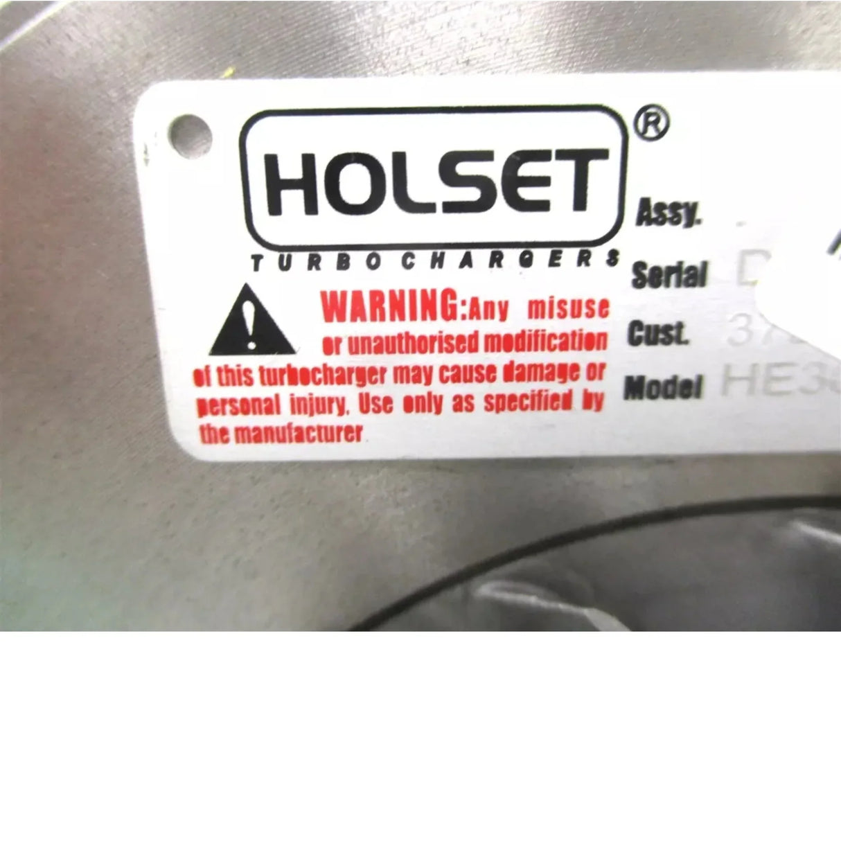3793308H Holset Center Housing Rotating Assembly HE300WG - Truck To Trailer