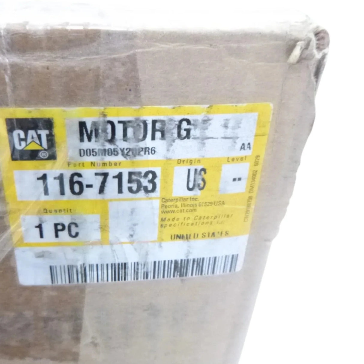 116-7153 CAT Prelubrication Motor - Truck To Trailer