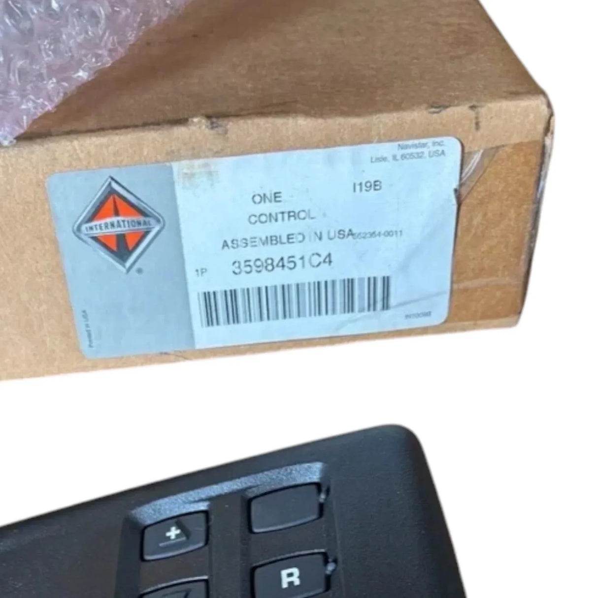3598451C1 Genuine International Auto Transmission Control - Truck To Trailer