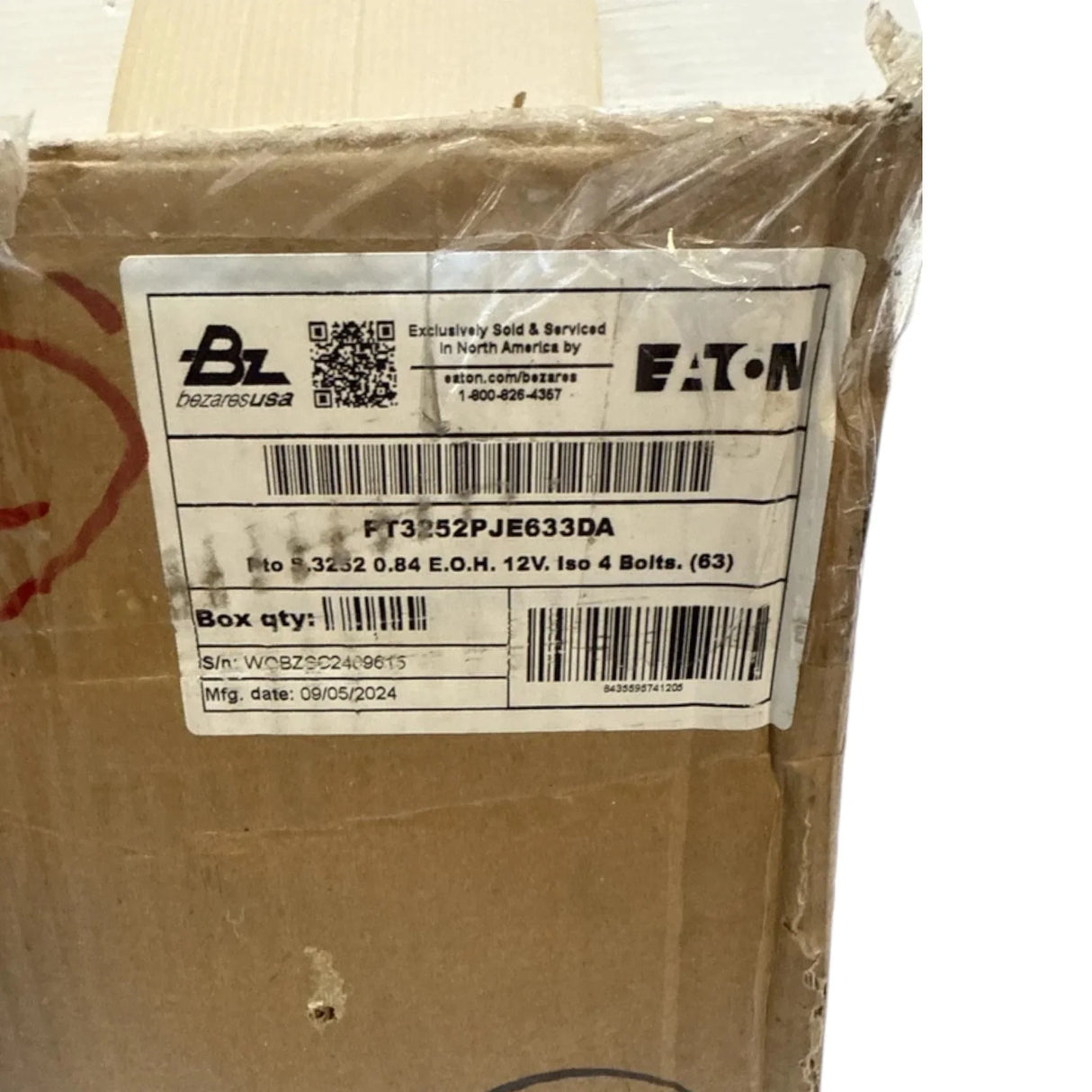 PT3252PJE633DA Eaton Bezares PTO Power Take Off - Truck To Trailer