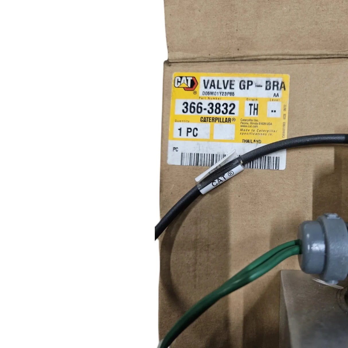 366-3832 Caterpillar Brake Control Valve - Truck To Trailer