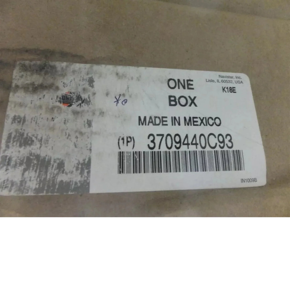 3709440C93 International Box Console Air Line DBL Assembly Left Hand SS W/Wood - Truck To Trailer