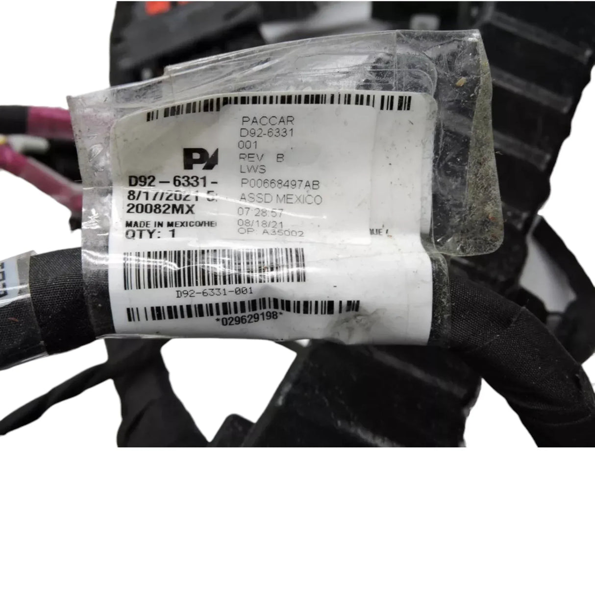 D926331001 Paccar Wiring Harness - Truck To Trailer