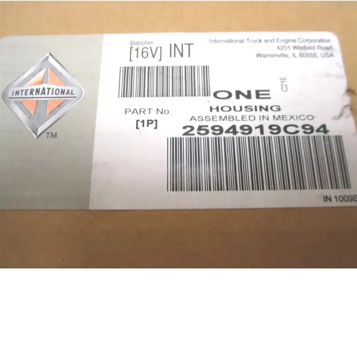 2594919C94 International Housing Left Switch W/AUT HL - Truck To Trailer