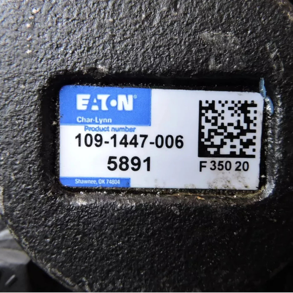 109-1447-006 Eaton Hydraulic Motor - Truck To Trailer