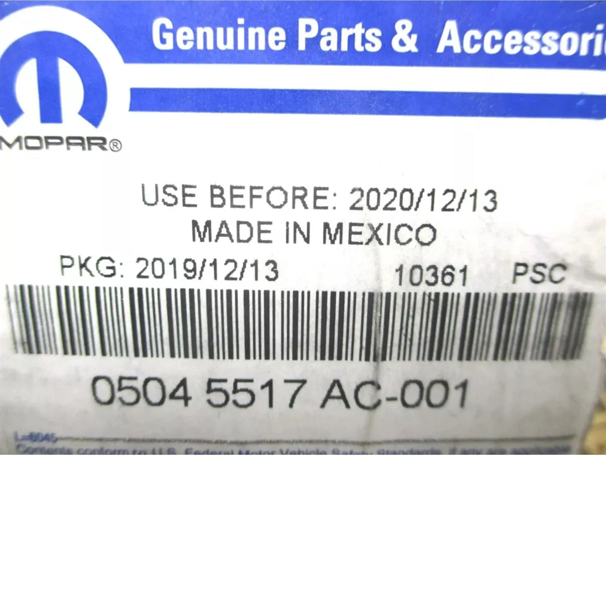 05045517AC Mopar Engine Camshaft - Truck To Trailer