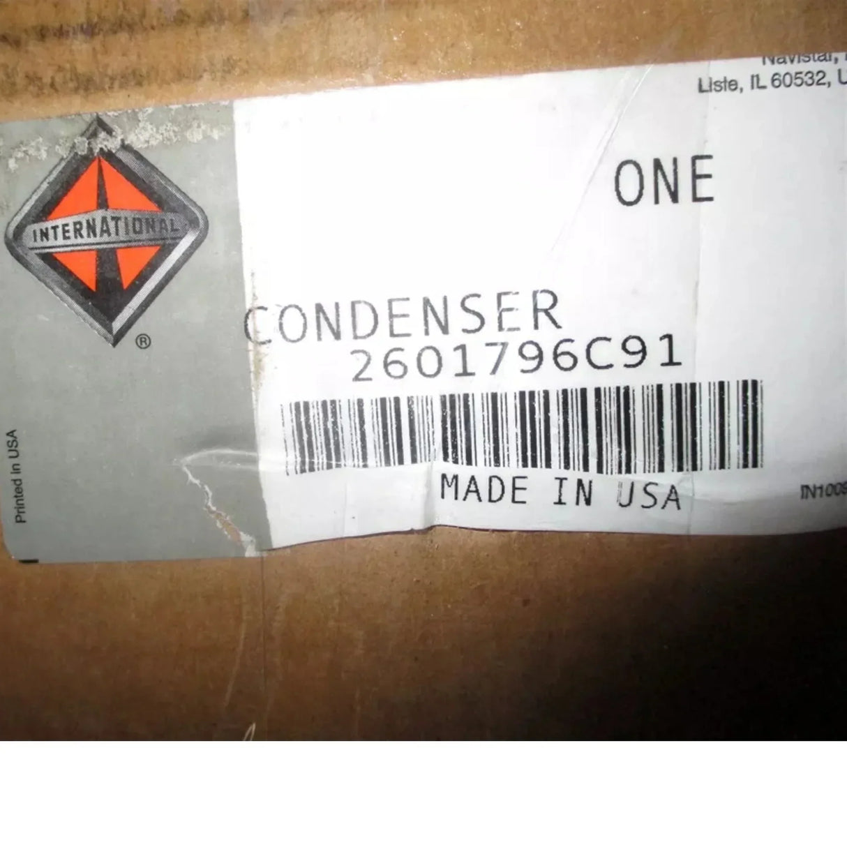 2601796C91 Genuine International Condenser Air Conditioner Feature - Truck To Trailer