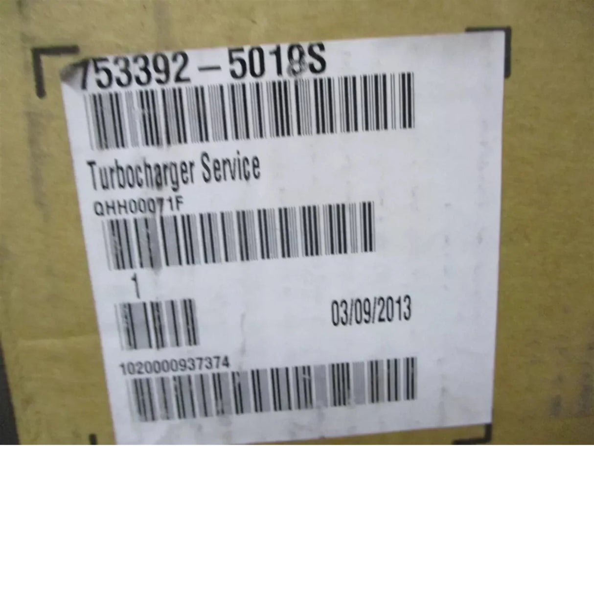 753392-5019S Garrett Turbo GTA2260V For BMW X5 M57TU 2003-07 - Truck To Trailer