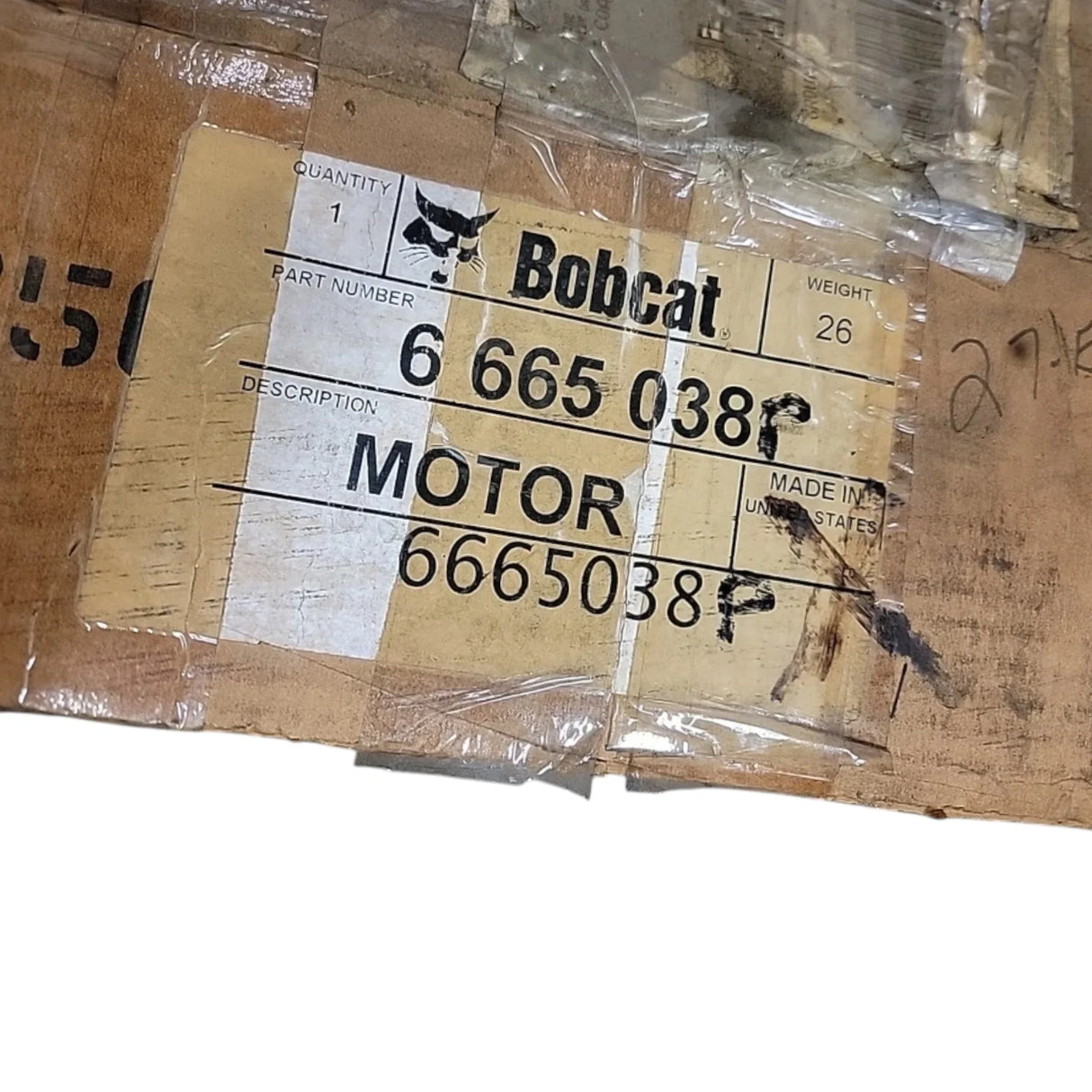 6665038 Genuine Bobcat Hydraulic Driver Motor - Truck To Trailer