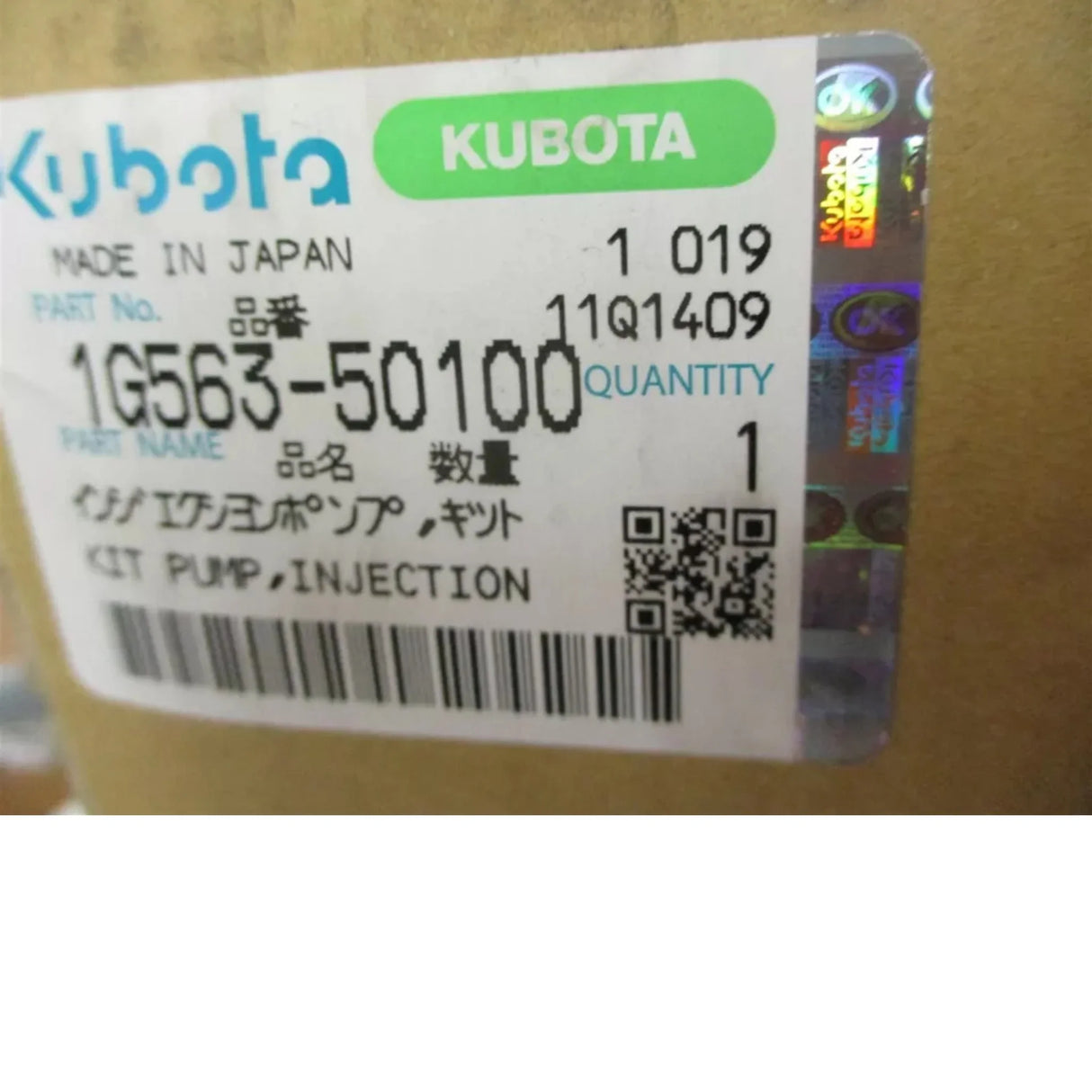 1G563-50100 Kubota Injection Pump Kit V3300 Engine - Truck To Trailer