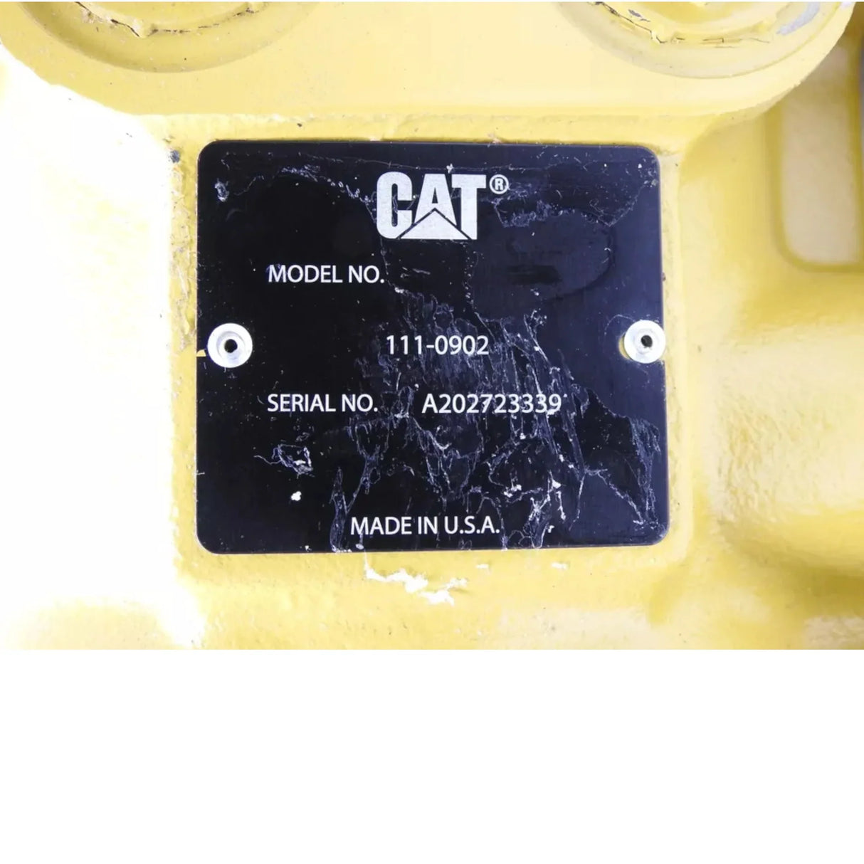 111-0902 Cat Motor GP For Paving Compactor CS-433C CS-431C CP-433C - Truck To Trailer