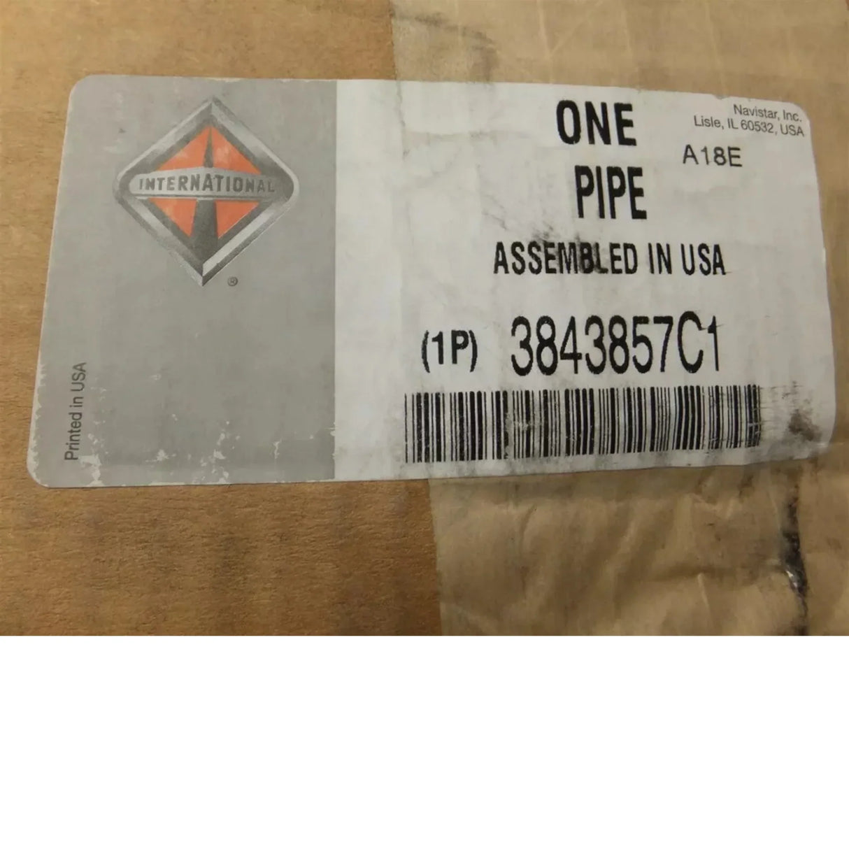 3843857C1 International Tailpipe Turnback NON-BRT - Truck To Trailer