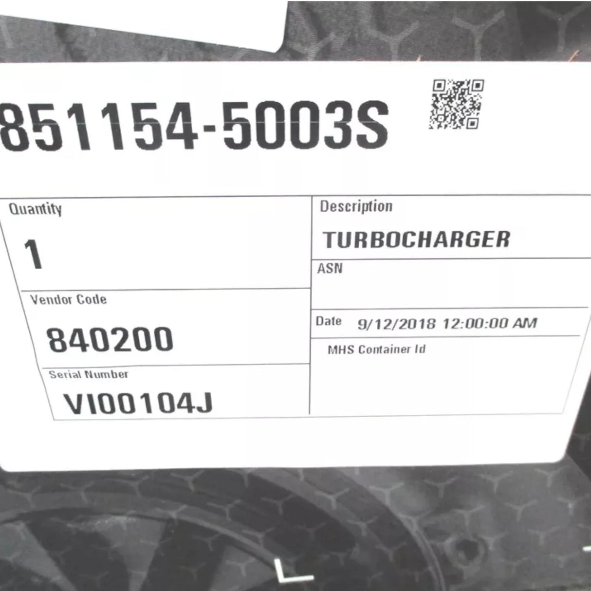 856801-5059S Garrett Turbo Assembly Kit GTX3576R 0.83 A/R GEN 2 - Truck To Trailer