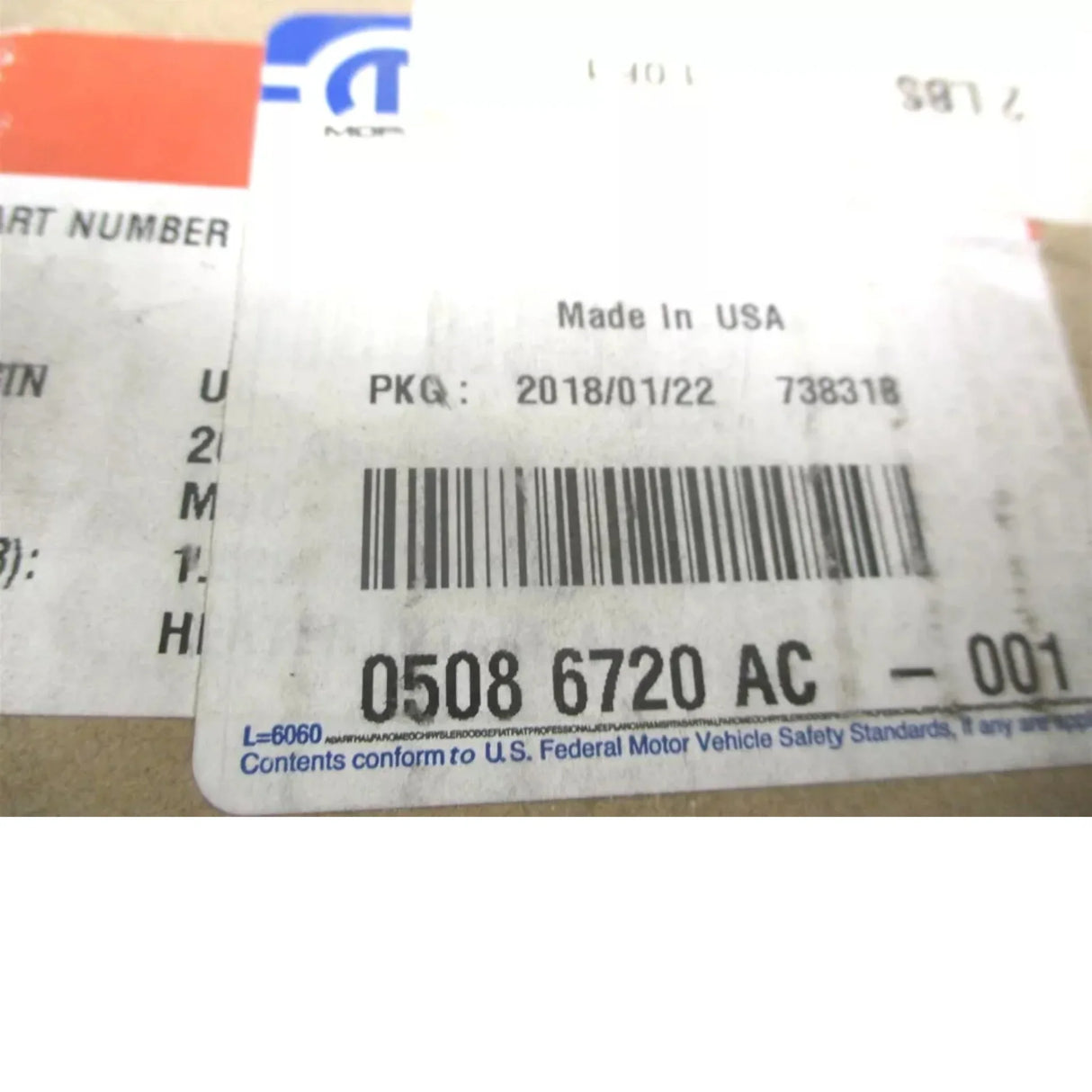 05086720AC Mopar Engine Heater 2001-2005 RAM 2500 / 3500 - Truck To Trailer