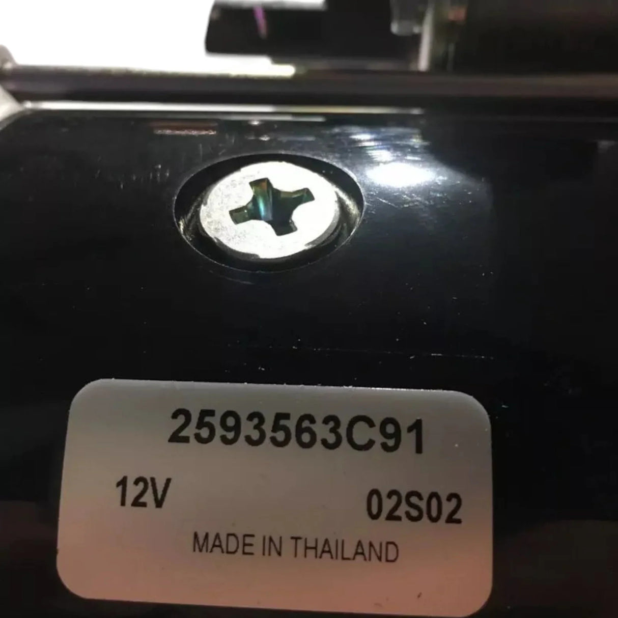 2593563C91 International Motor Start R5.0 M11 DD60 E7 - Truck To Trailer