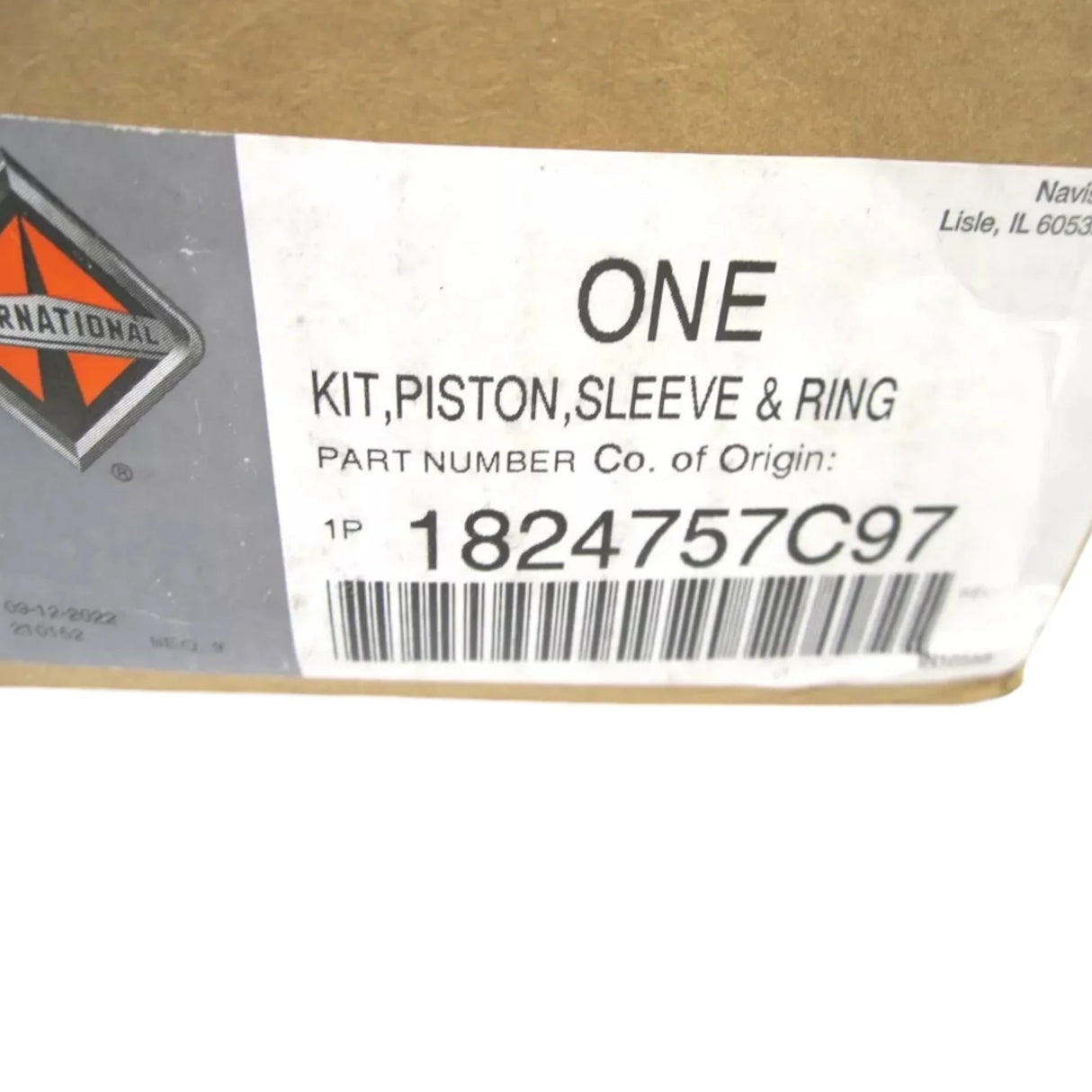 1824757C97 International Piston Sleeve And Ring Kit - Truck To Trailer