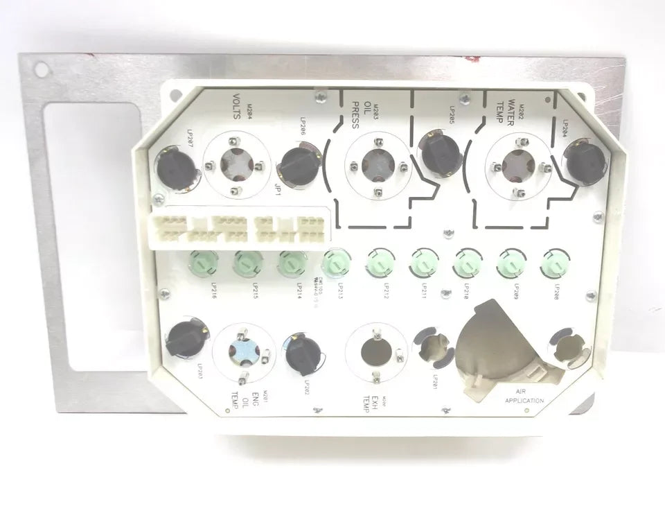 3998635C91 International Cluster Instrument Left Engine Coolant Temp Engine Oil Pressure - Truck To Trailer