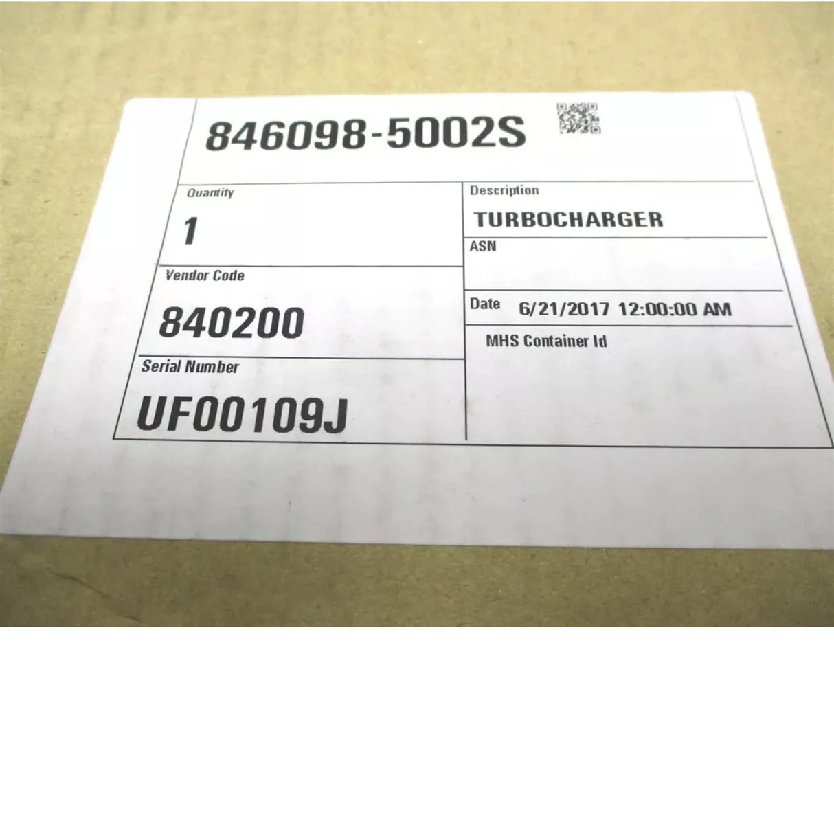 856804-5005S Garrett Turbo Assembly Kit GEN2 GTX3584RS 1.01 A/R - Truck To Trailer