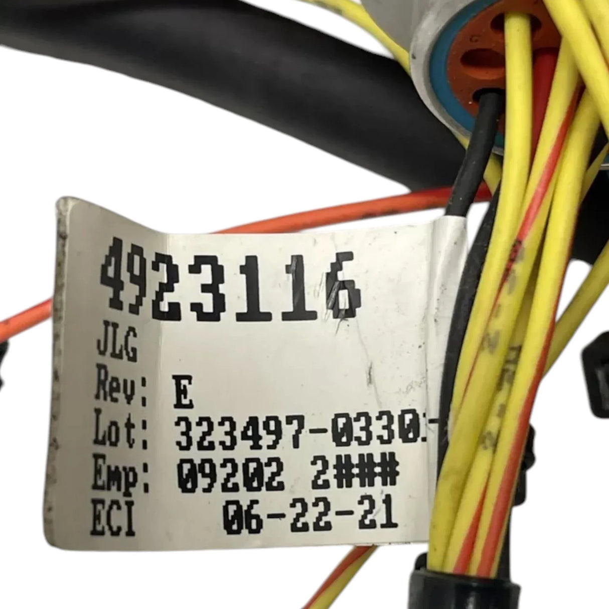 4923116 JLG Platform Wiring Harness - Truck To Trailer