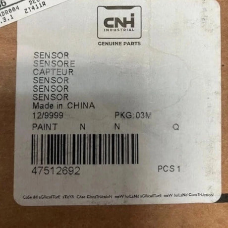 47512692 Genuine CNHI DEF Diesel Exhaust Fluid Sensor - Truck To Trailer