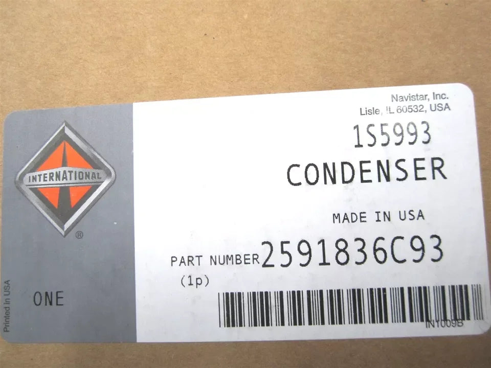 2591836C93 International Air Conditioner Condenser Assembly - Truck To Trailer