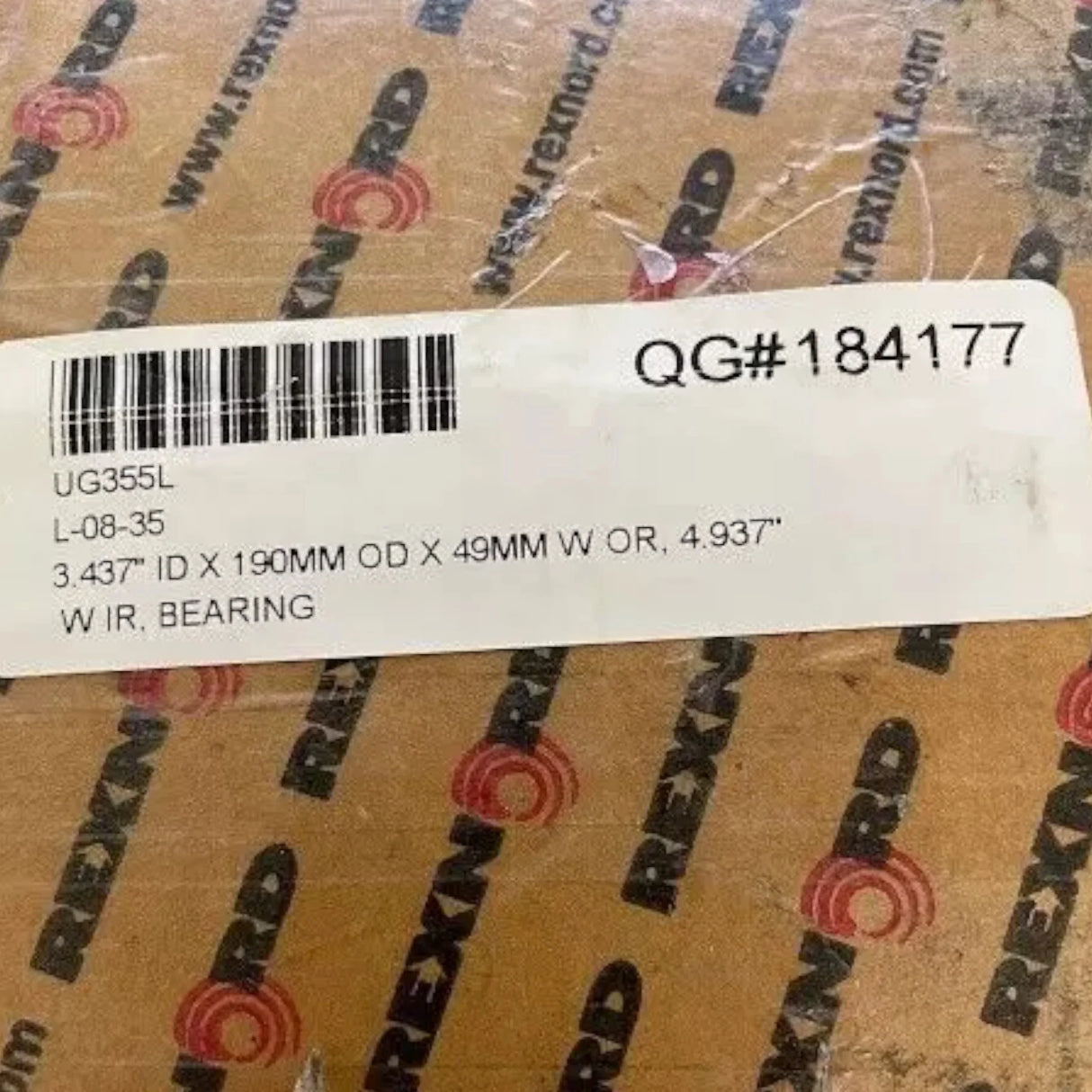 FCEU355 Rexnord Ball Bearing Flange Unit - Truck To Trailer