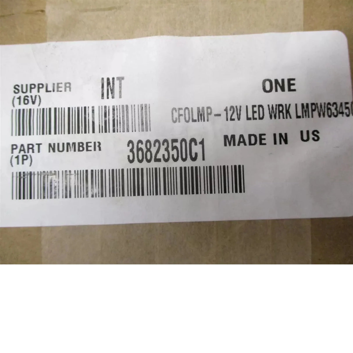 3682350C1 International Light, Flood Led Pedestal Mounting - Truck To Trailer