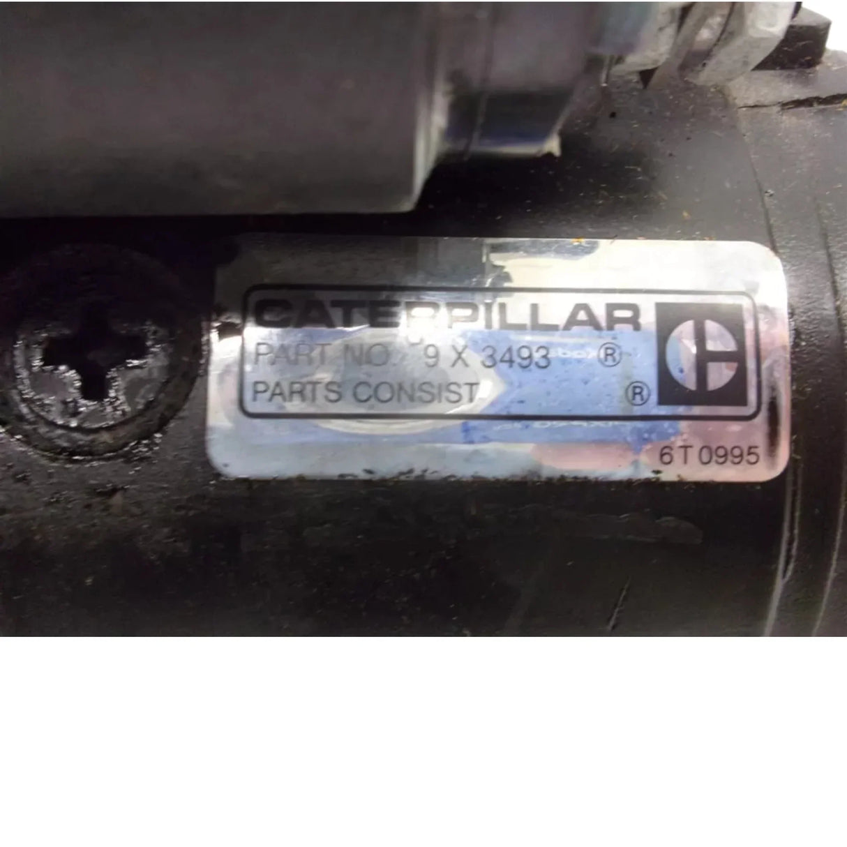 9X3493 Caterpillar Starter Motor CW Rotation - Truck To Trailer