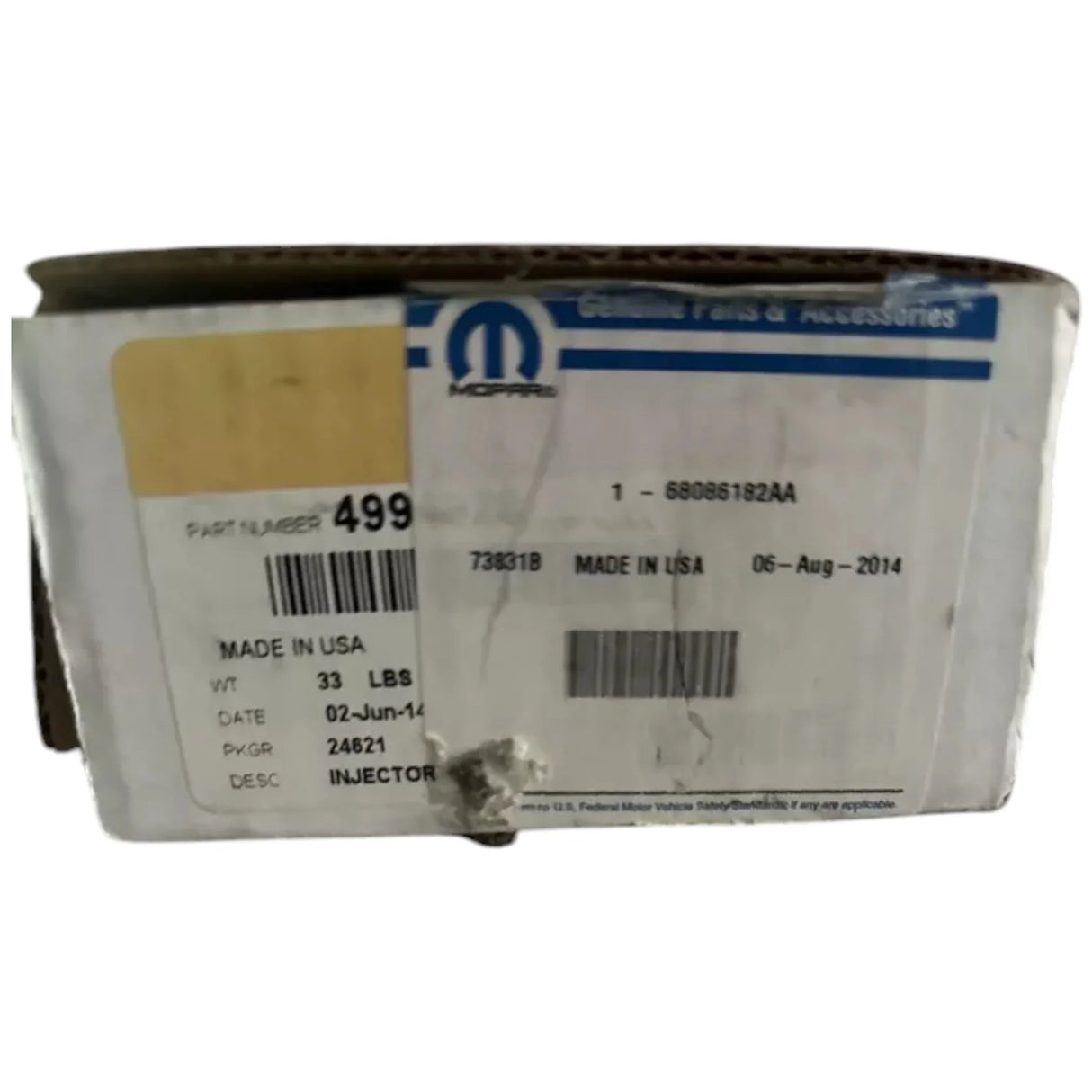 4994928 Mopar Diesel Fuel Injector For 2011-2012, 6.7L - Truck To Trailer