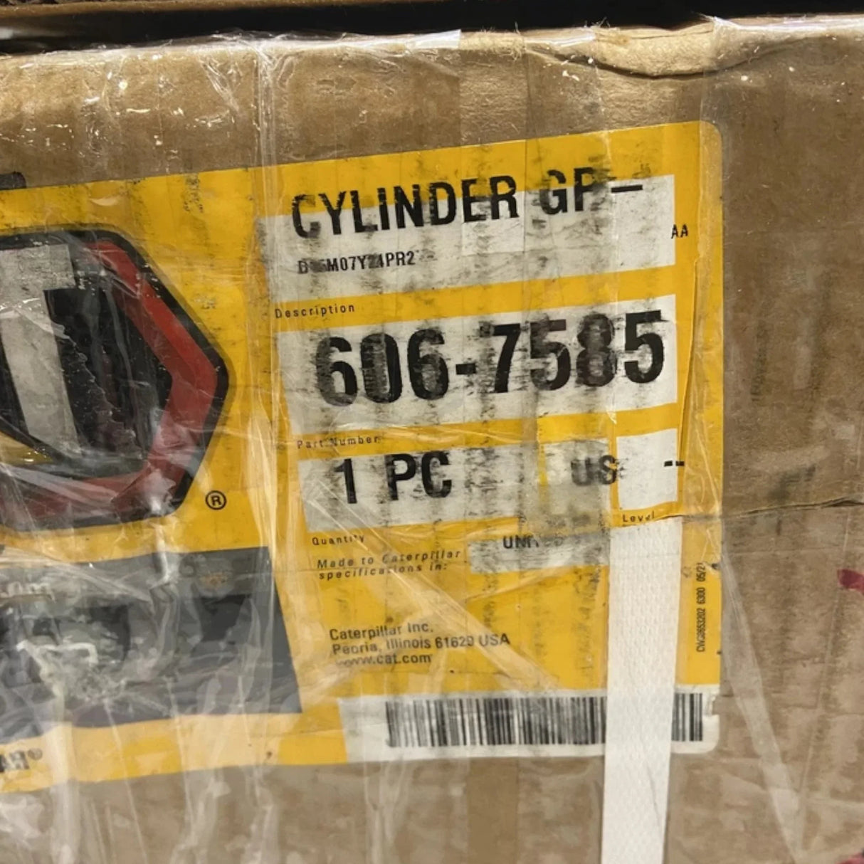 606-7585 CAT Hydraulic Cylinder - Truck To Trailer