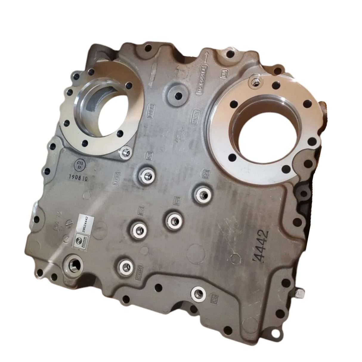 29524442 Genuine Allison Oil Transfer Plate - Truck To Trailer