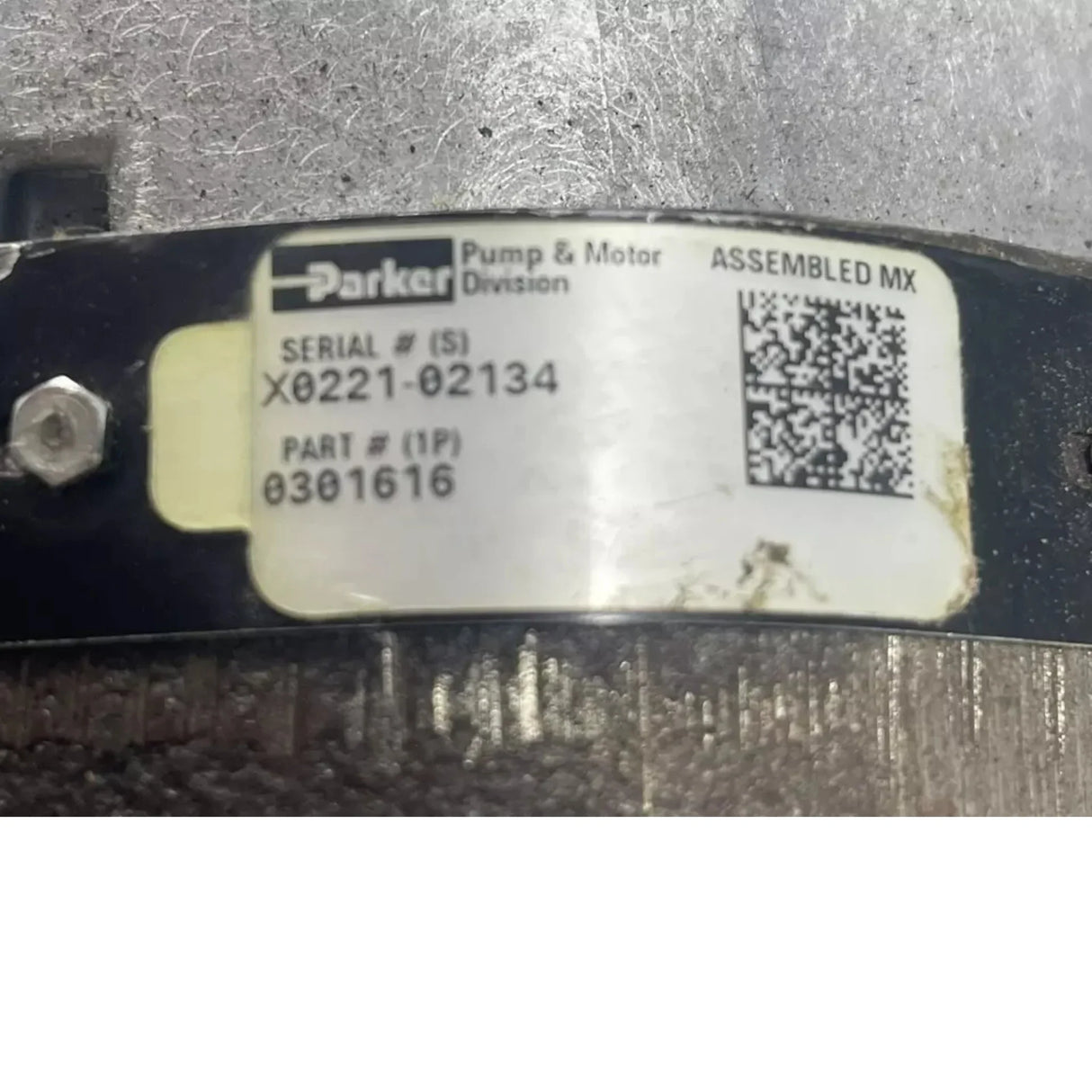 0301616 Parker Hydraulic Pump Commercial InterTech Gear Pump - Truck To Trailer