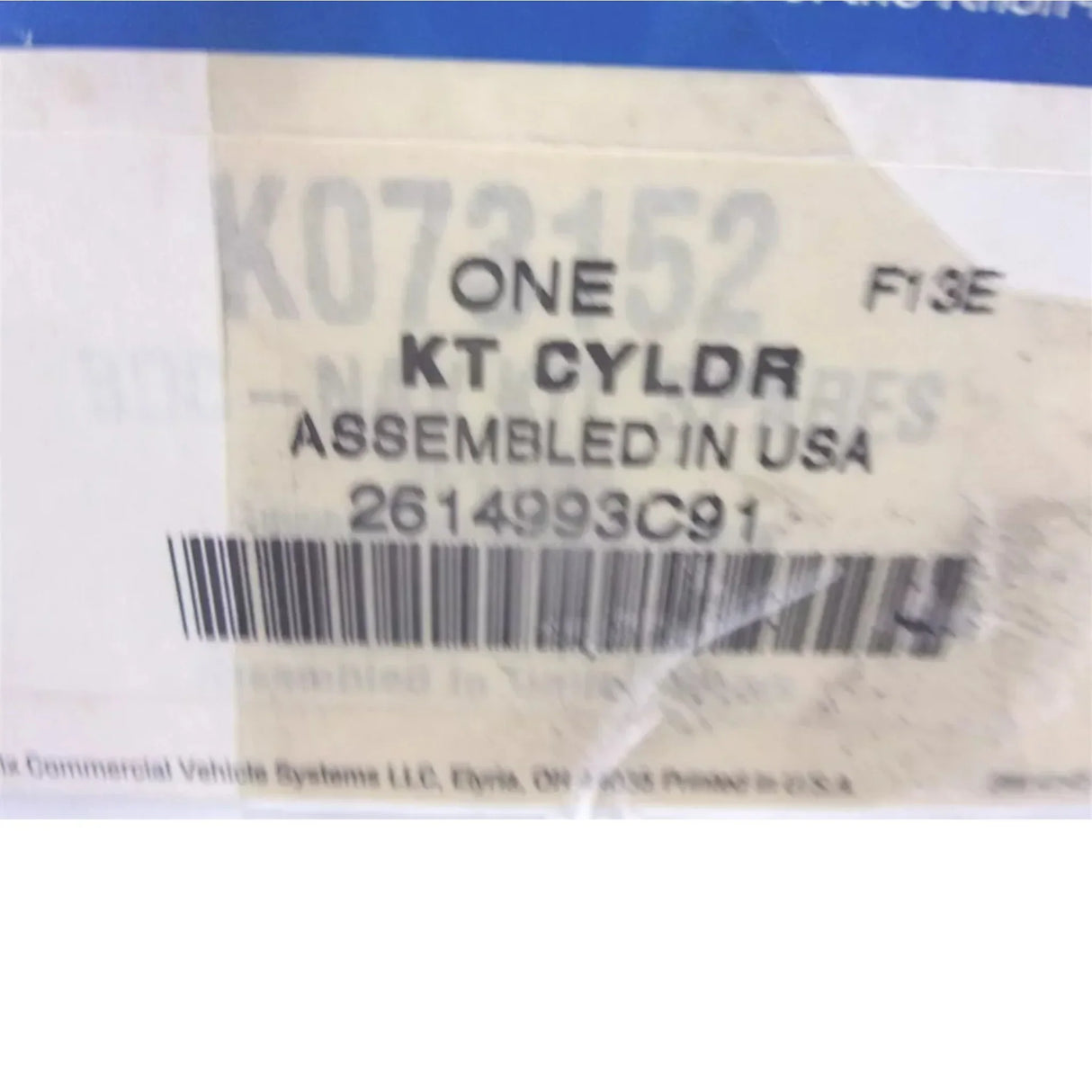 2614993C91 International Air Cylinder Assembly Kit - Truck To Trailer