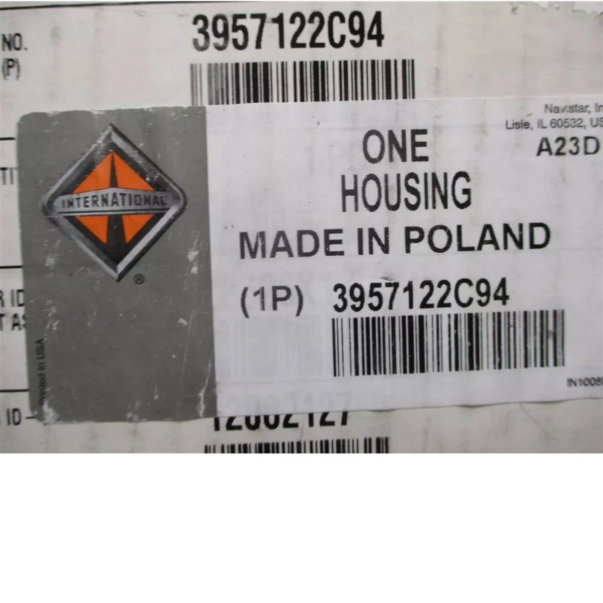 3957122C94 International Housing, Heater, Assembly, Espar No Idle Heat - Truck To Trailer