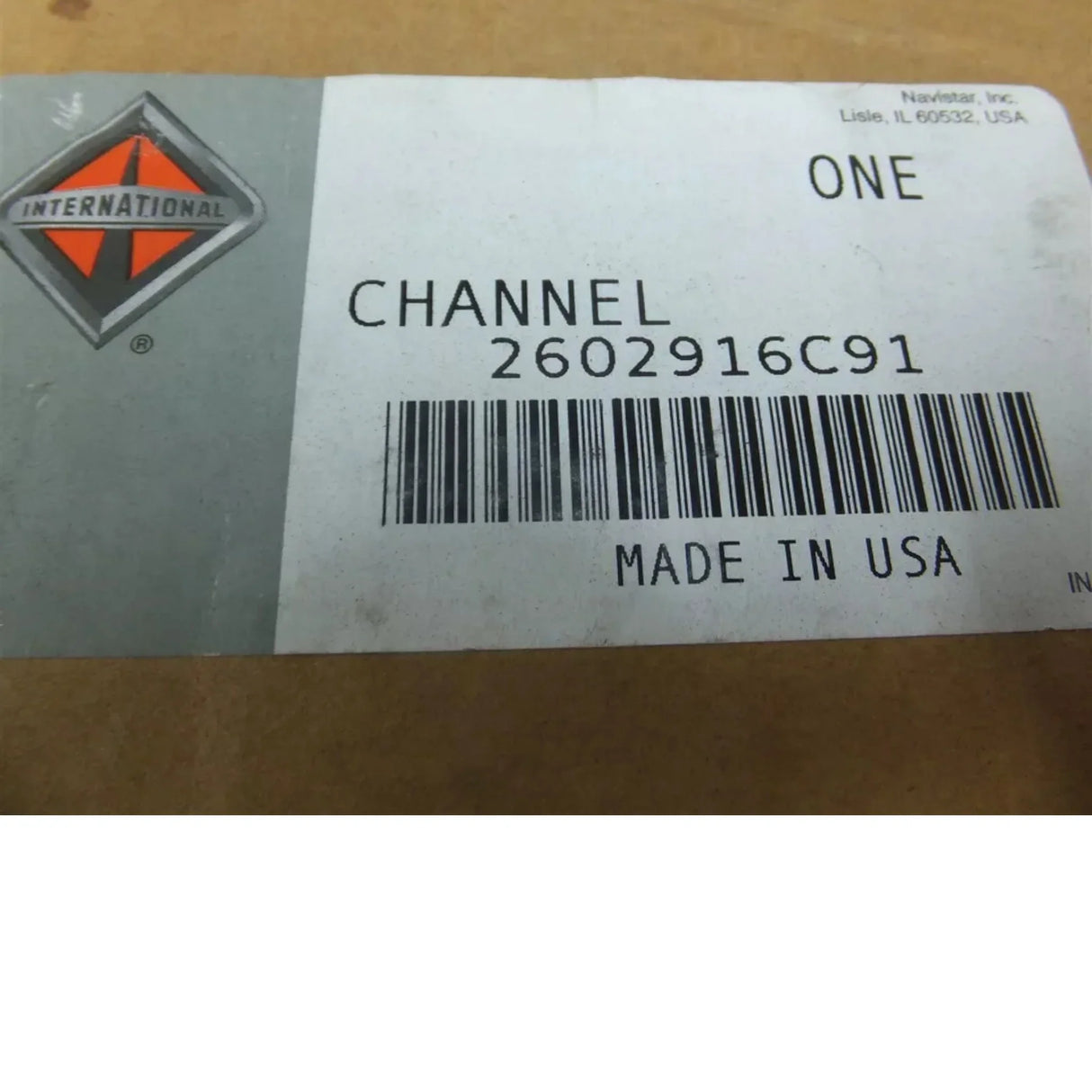 2602916C91 International Bottom Frame With Isolators - Truck To Trailer