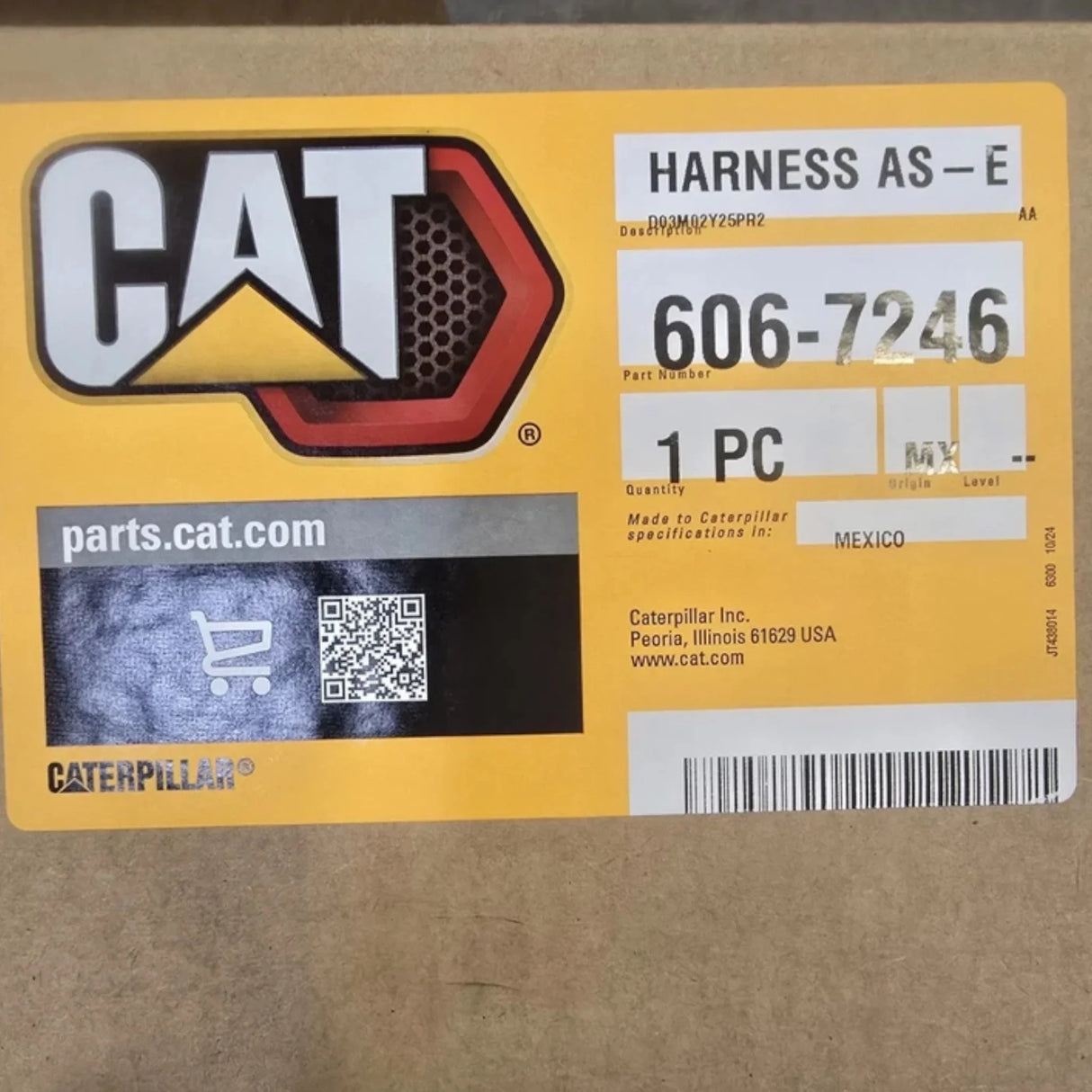606-7245 Caterpillar Engine Wiring Harness - Truck To Trailer