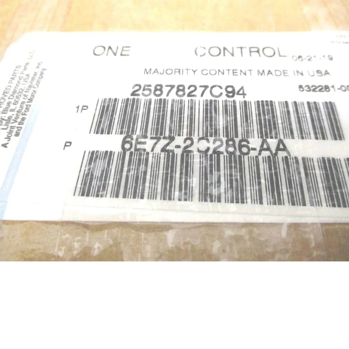 2587827C94 International ABS Control Valve Kit - Truck To Trailer