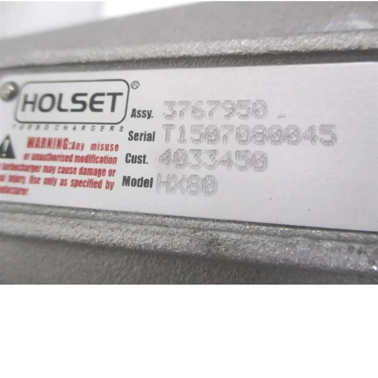 3767950 Holset Turbocharger HX80 For Cummins Engine K50 - Truck To Trailer