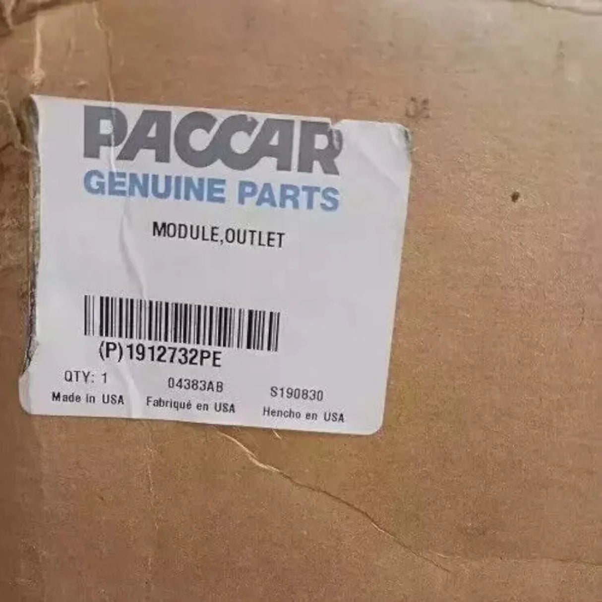 1940086 Genuine Paccar Outlet Module - Truck To Trailer