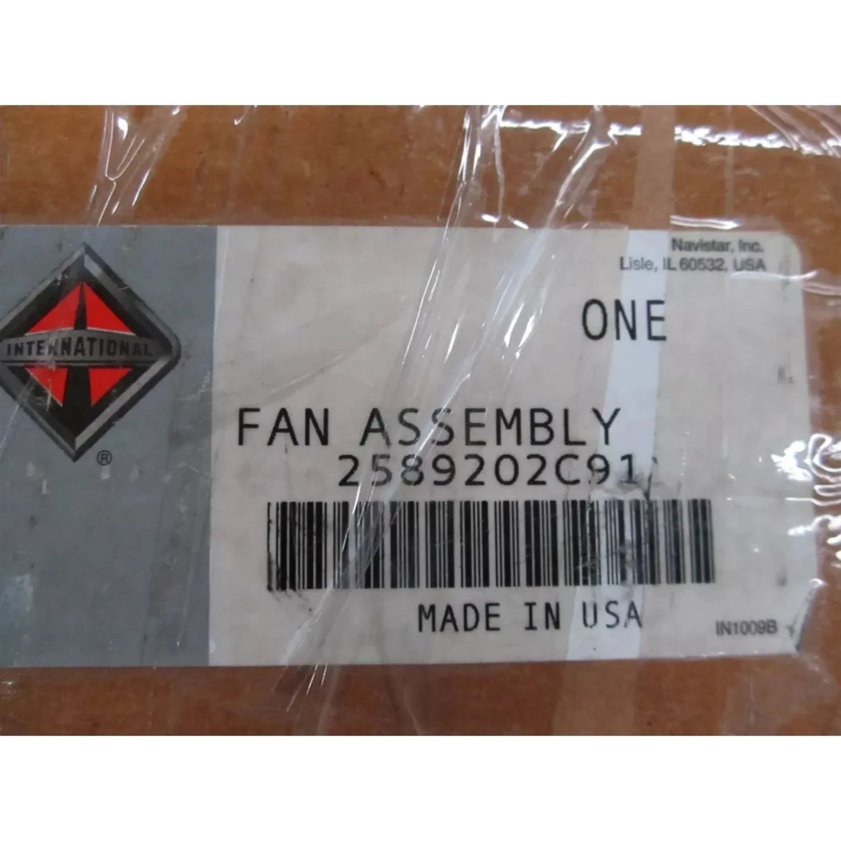 2589202C91 International Fan, Engine Cooling - Truck To Trailer