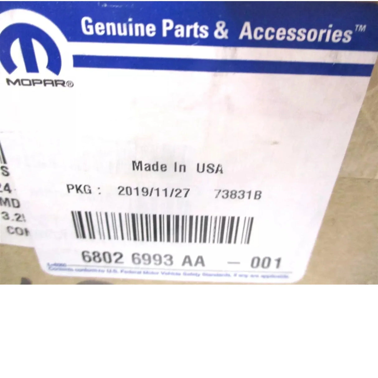 68026993AA Mopar Exhaust Transfer Connector 2007-2024 Ram 2500/3500 - Truck To Trailer