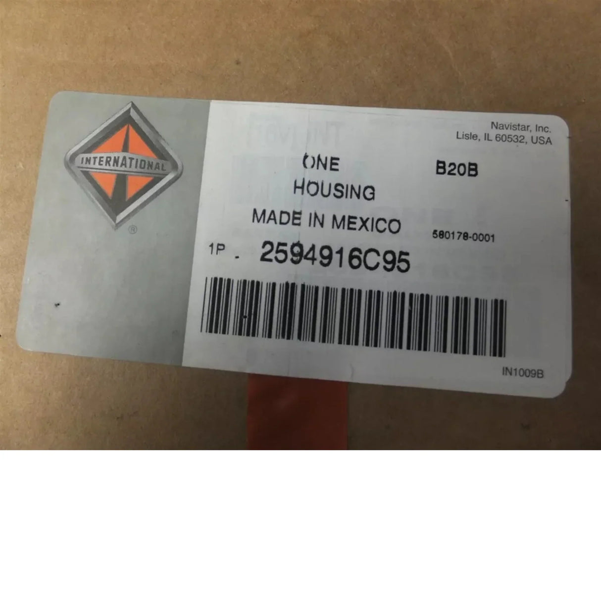 2594916C95 International Housing Left Switch W/Fog And BLNK PB - Truck To Trailer