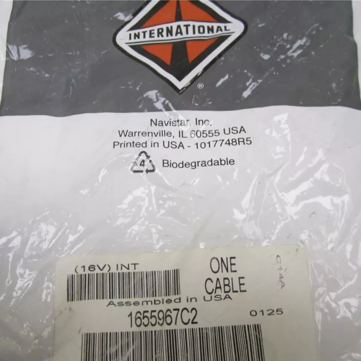 4065219C1 International Adapter Fitting M27 SAE J2044 - Truck To Trailer