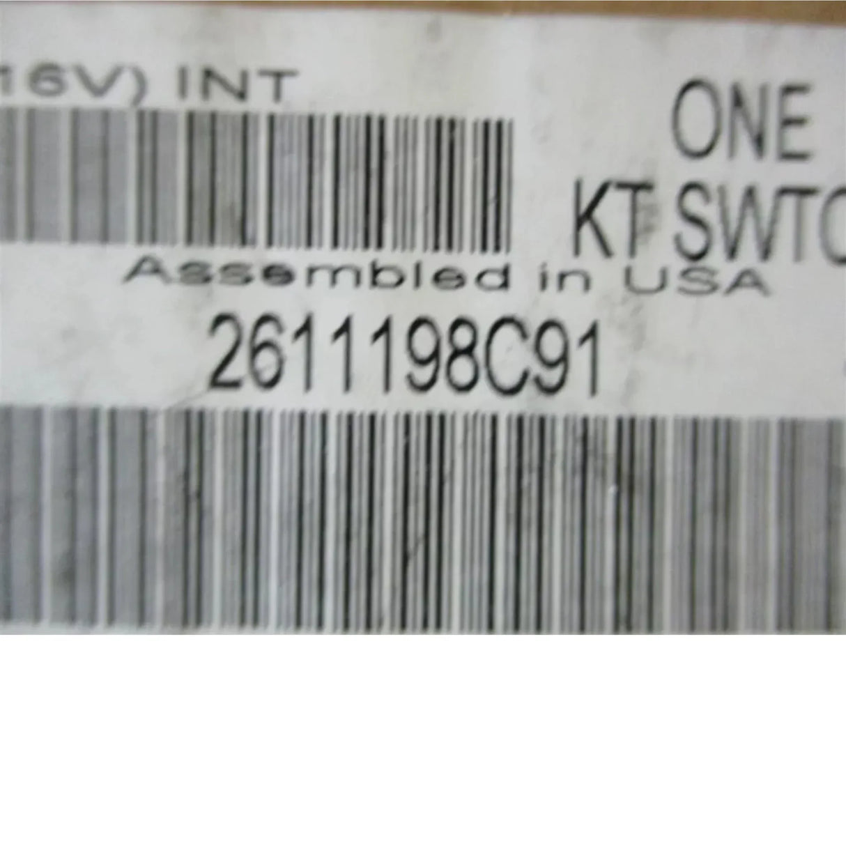 2611198C91 International Cruise Control Light Horn Steering Wheel Switch - Truck To Trailer