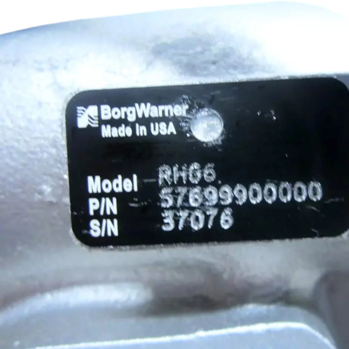 57699900000 Borgwarner Turbocharger - Truck To Trailer