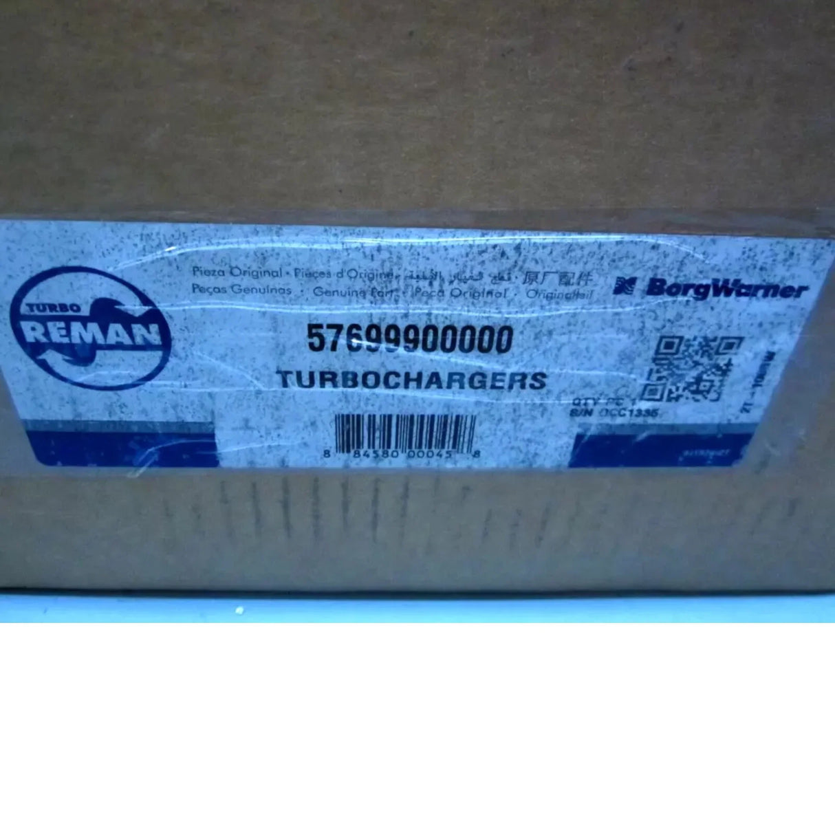 57699900000 Borgwarner Turbocharger - Truck To Trailer