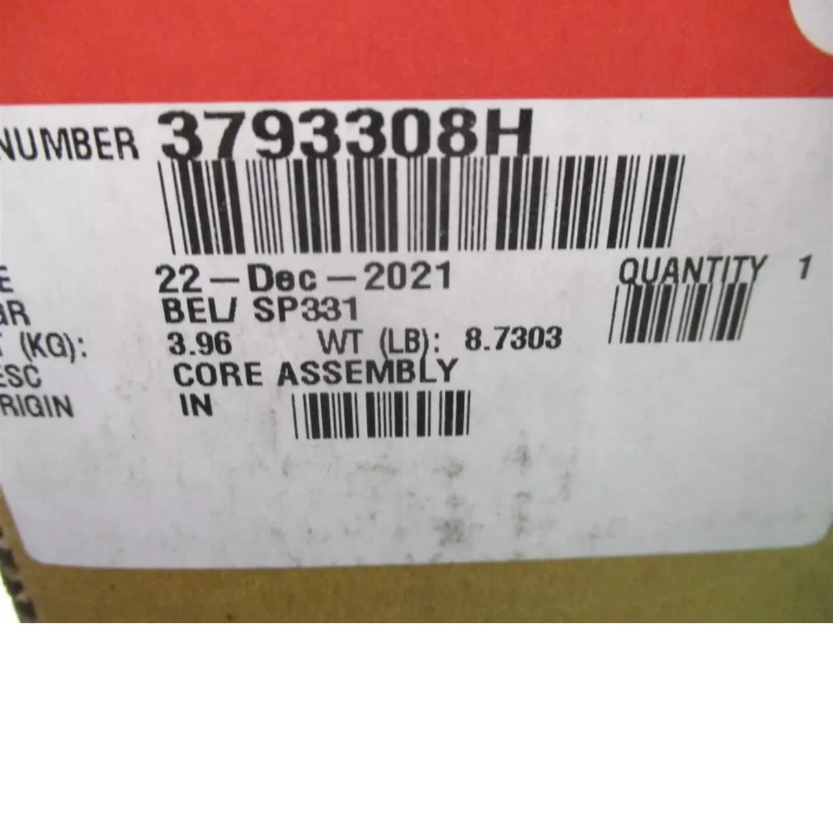 3793308H Holset Center Housing Rotating Assembly HE300WG - Truck To Trailer