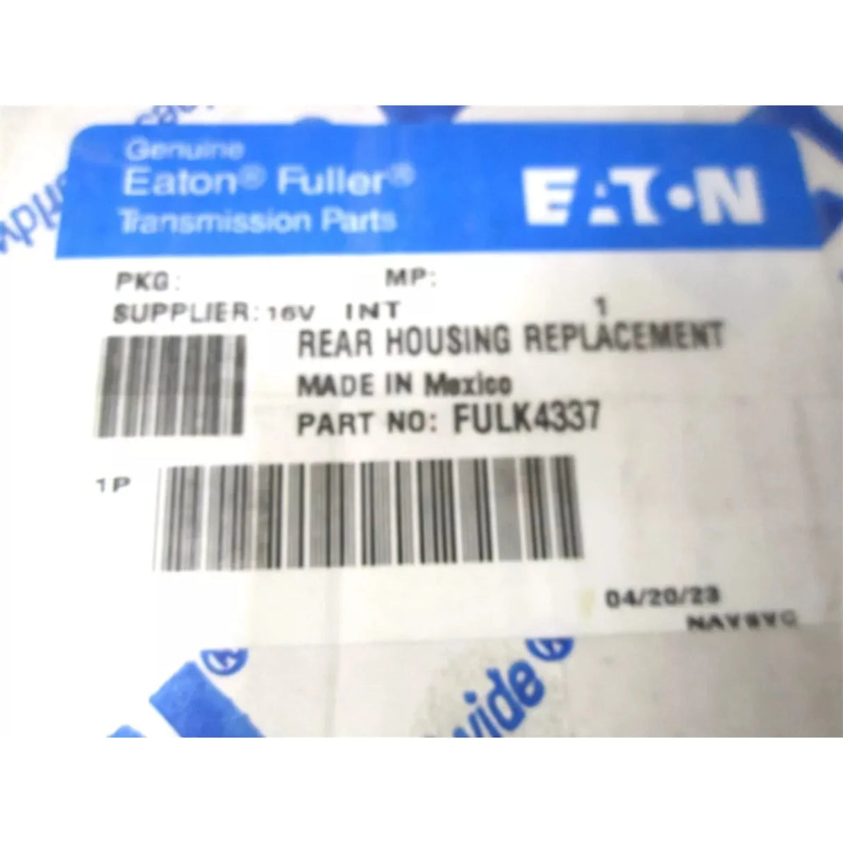 FULK4337 International Rear Housing Replacement Kit - Truck To Trailer