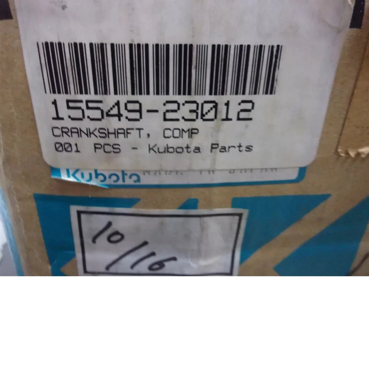 15549-23012 Kubota Crankshaft Assembly - Truck To Trailer